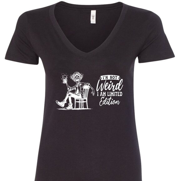 I'm Not Weird I Am Limited Edition V-Neck T-Shirt | Many Colors - Picture 6 of 10